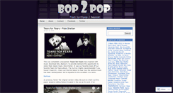 Desktop Screenshot of bop2pop.com